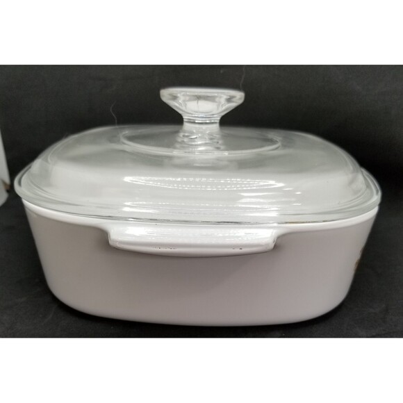 Corning Ware Spice of Life pattern La Marjolaine 2 qt casserole with cover vtg - Picture 3 of 12